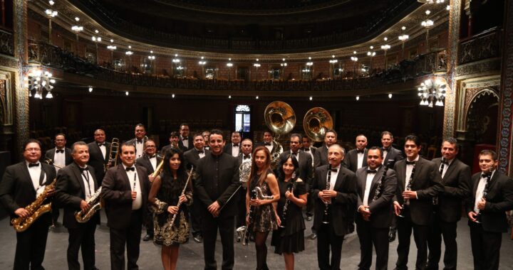 Regresa a los escenarios la Banda de Música del Estado