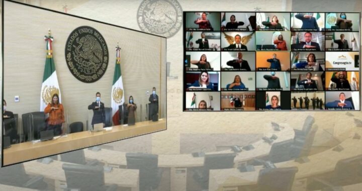 Inicia tercer periodo legislativo, se realiza instalación de manera virtual