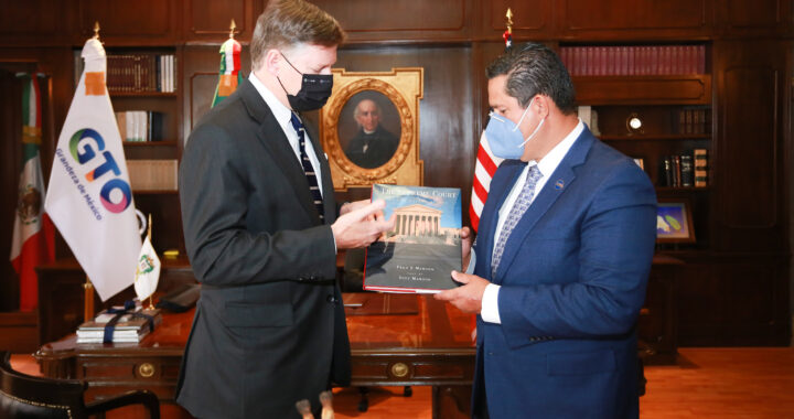 Reconoce Embajador de EUA a Guanajuato como modelo a seguir