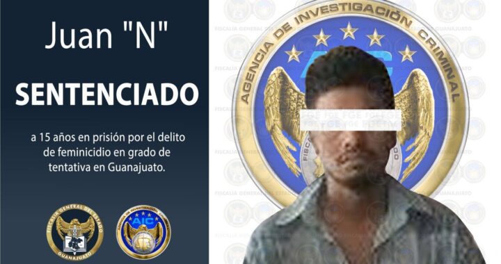 Capitalino pasará 15 años en prisión por feminicidio