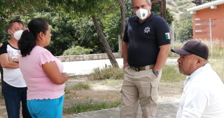 Brindan atención a comunidades desde la secretaría de Seguridad Ciudadana