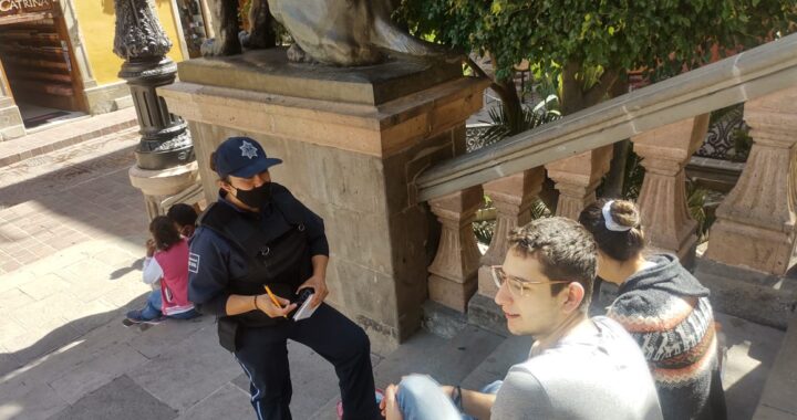 Refuerzan en operativo de seguridad usar el cubre bocas