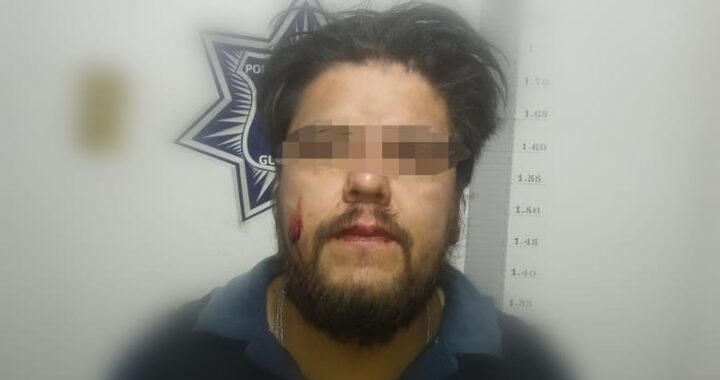 Golpea a su pareja e intenta escapar