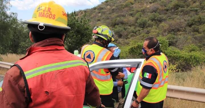 Tres heridos en accidentes viales