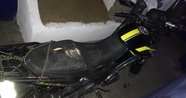 Se quería escapar con dosis de droga