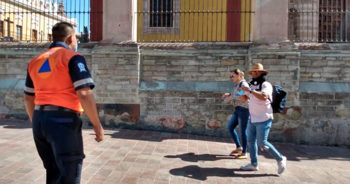 Detienen a siete personas por no usar cubre bocas
