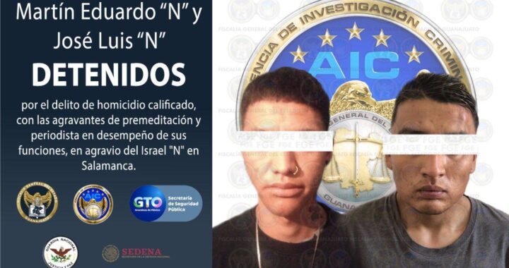 Capturan a presuntos asesinos de Israel