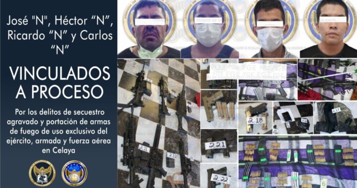 Desarticulan grupo criminal dedicado al secuestro; liberan a una víctima