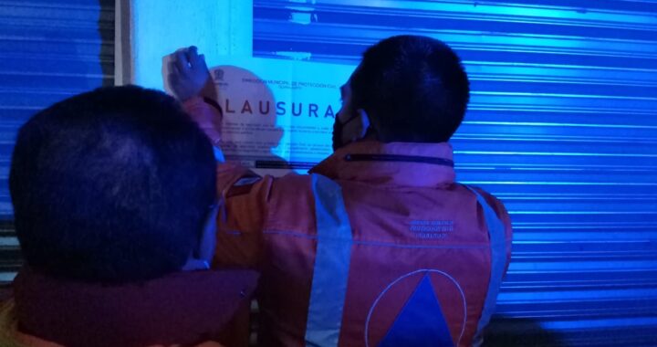 Sigue clausura de negocios por incumplir medidas sanitarias