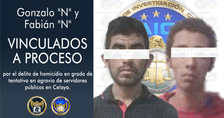 Vinculan a proceso a dos sujetos que atacaron a elementos de seguridad