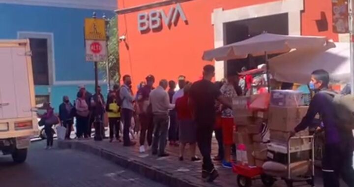 Clausuran sucursal bancaria por incumplir medidas de salubridad
