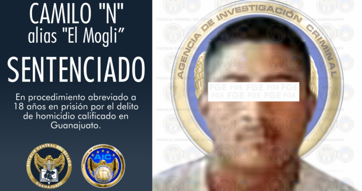 “El Mogli” pasará 18 años en prisión por homicidio a capitalina