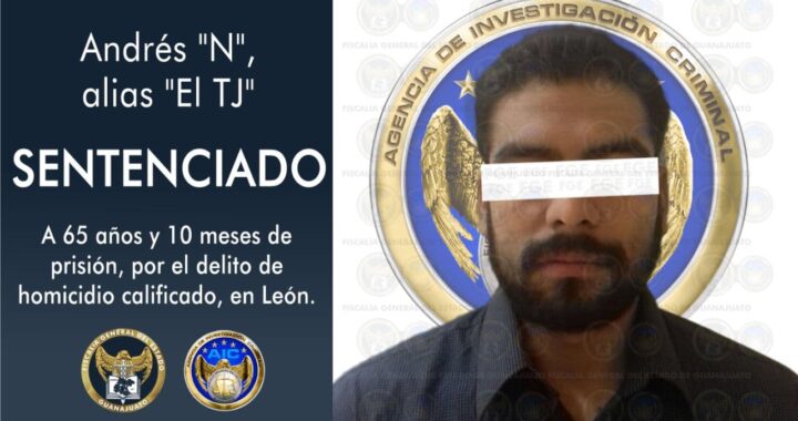 Sentencian a 65 años de prisión a multi-homicida