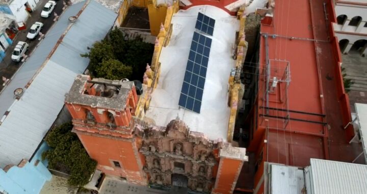 Se analiza instalación de paneles solares en el templo de Belén
