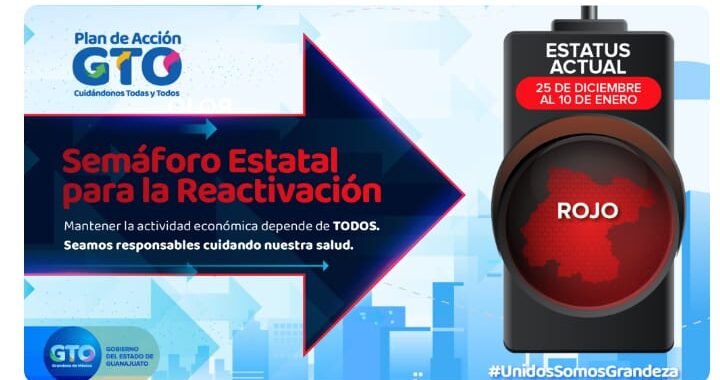 Adelantan semáforo rojo, entra en navidad