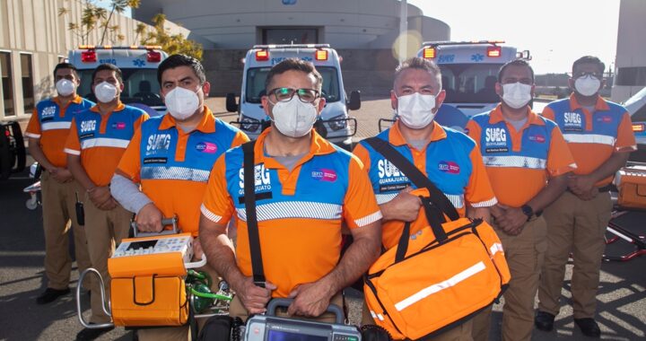 Recibe el SUEG nuevas ambulancias con equipo de vanguardia