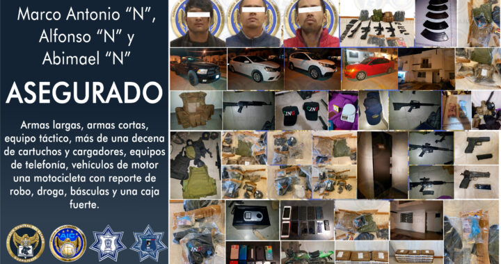 Cae célula de sicarios, se les atribuye más de una docena de ejecuciones