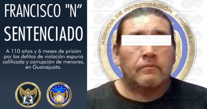 Sentencian a capitalino a más de un siglo tras las rejas