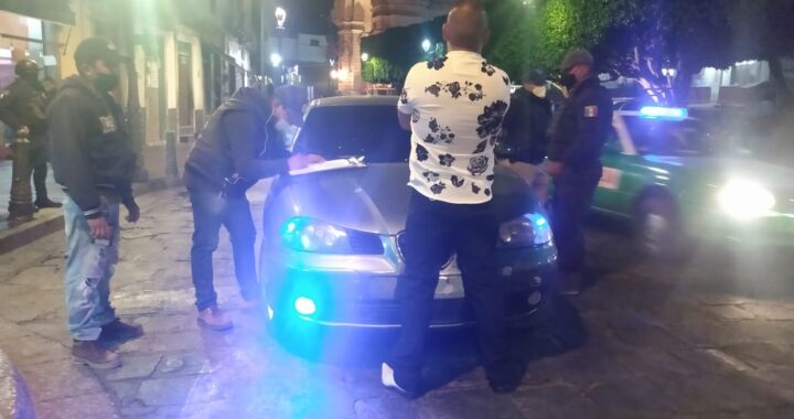 Detienen a elemento de la Guardia Nacional en el alcoholímetro