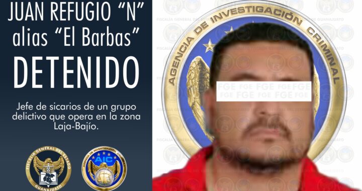 Jefe de sicarios del CSRL es capturado