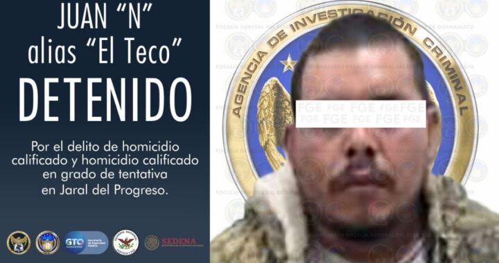 Capturan a líder criminal del CSRL