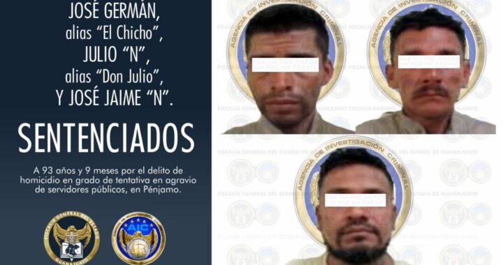 Sentencian a tres personas con más de 93 años en presión