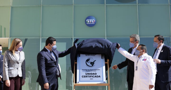 Certifican al Hospital de Especialidades Pediátrico de León