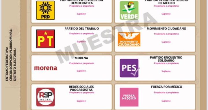 Modelo de boleta para elecciones es aprobado