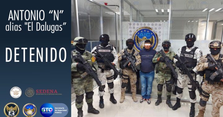 Detienen a líder criminal considerado generador de violencia