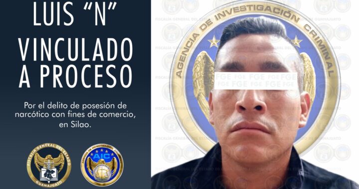 Policía de Silao es vinculado a proceso por posesión de narcótico