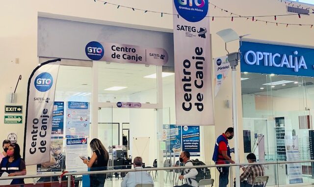 Replaqueo en Guanajuato avanzó en más de 80 por ciento