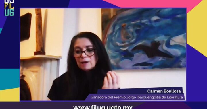 En la FILUG, Carmen Boullosa recibe el Premio Jorge Ibargüengoitia de Literatura
