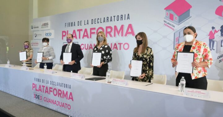 Suscriben declaratoria 3 de 3 por la integridad
