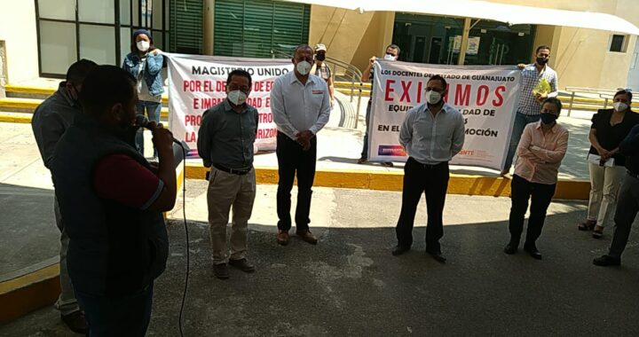 Maestros de Guanajuato no pudieron realizar proceso de promoción horizontal