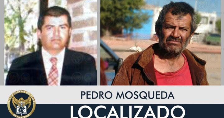 Encuentran en Durango a guanajuatense que desapareció en enero