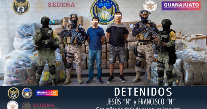 Aseguran miles de dosis de droga en Irapuato