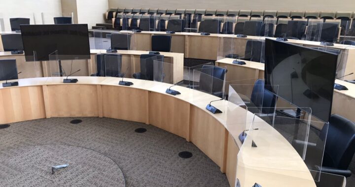 Les sale bara bara, el último detalle para el retorno al Pleno, a los diputados