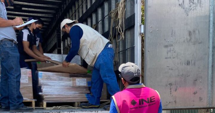 Llegan boletas electorales para la elección de diputaciones federales, son más de 4.9 millones