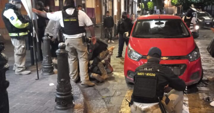 Se ponen agresivos durante operativo