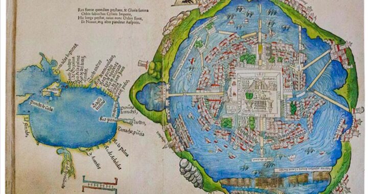 Mapa de Tenochtitlan que conquistó Europa: tesoro iluminado de la Newberry Library*