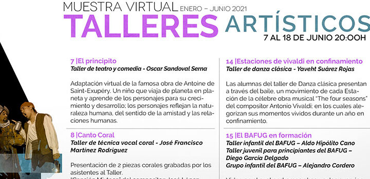 Muestra UG obras de sus talleres artísticos
