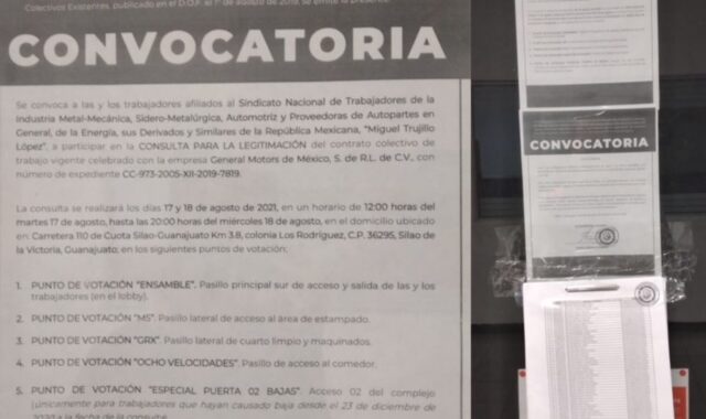 Tras meses de jaloneos, por fin se votará contrato colectivo en GM