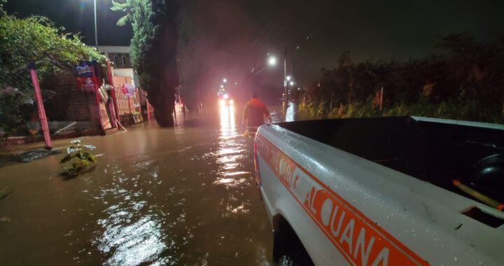 Atienden reportes durante la lluvia de este fin de semana