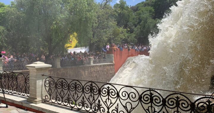 Apertura de la Presa de la Olla revive gracias a las lluvias del fin de semana