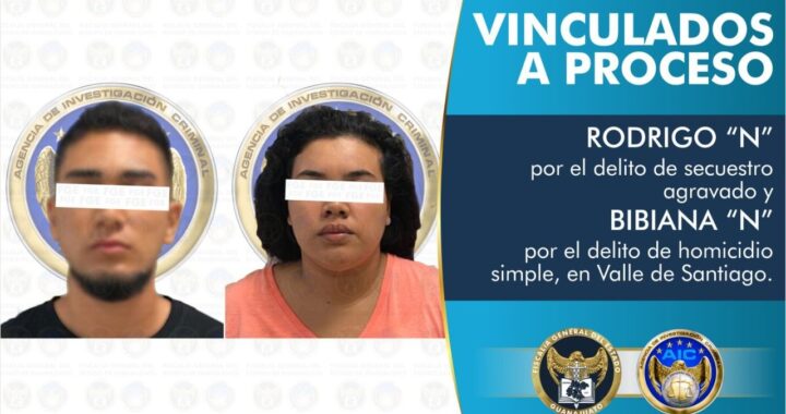 Detienen y vinculan a proceso a pareja de hermanos que lideraban célula criminal