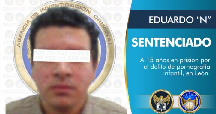 Pasará 15 años en la cárcel por almacenar y compartir imágenes de menores en actos sexuales