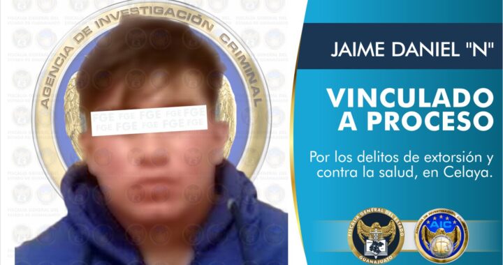 Capturan en flagrancia a un extorsionador de Celaya