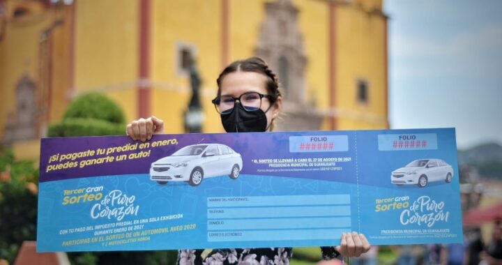 Ya puedes ir por tus boletos para la rifa del predial
