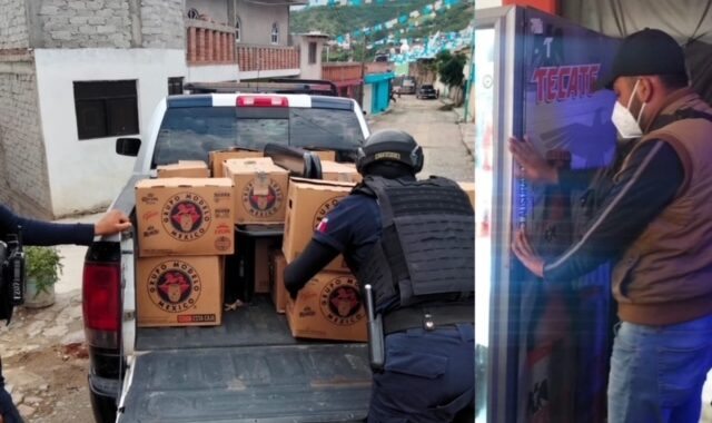 Decomisan alcohol ilegal en Los Lorenzos