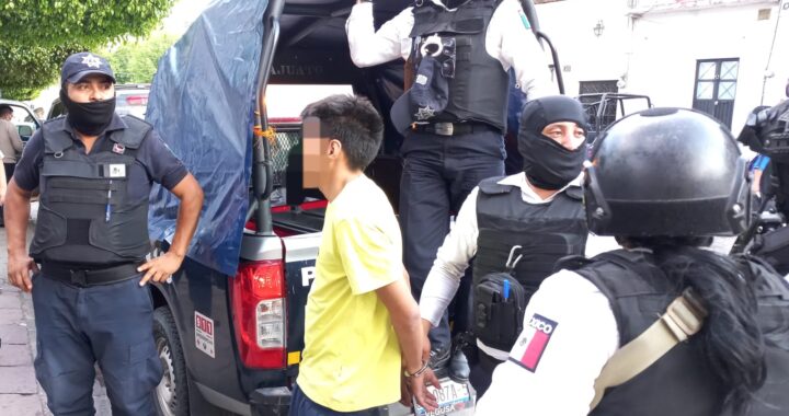 Detienen a asaltante de Pastita